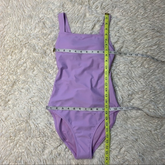 Old Navy One Piece Lavender Lace Up Bathing Suit - Picture 13 of 14